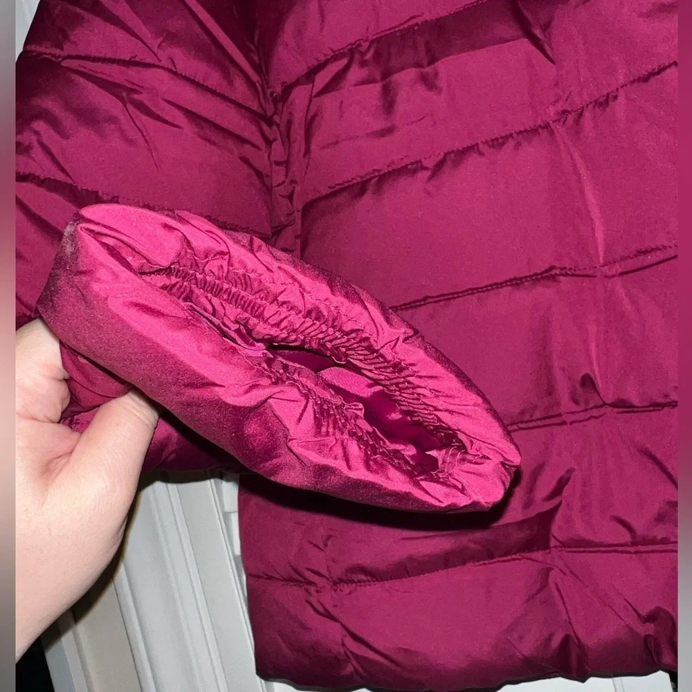 NWT The Children’s Place Burgundy Puffer Jacket